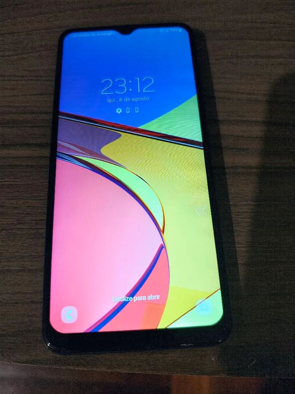 Vendo Smartphone Samsung A12 - Azul - usado