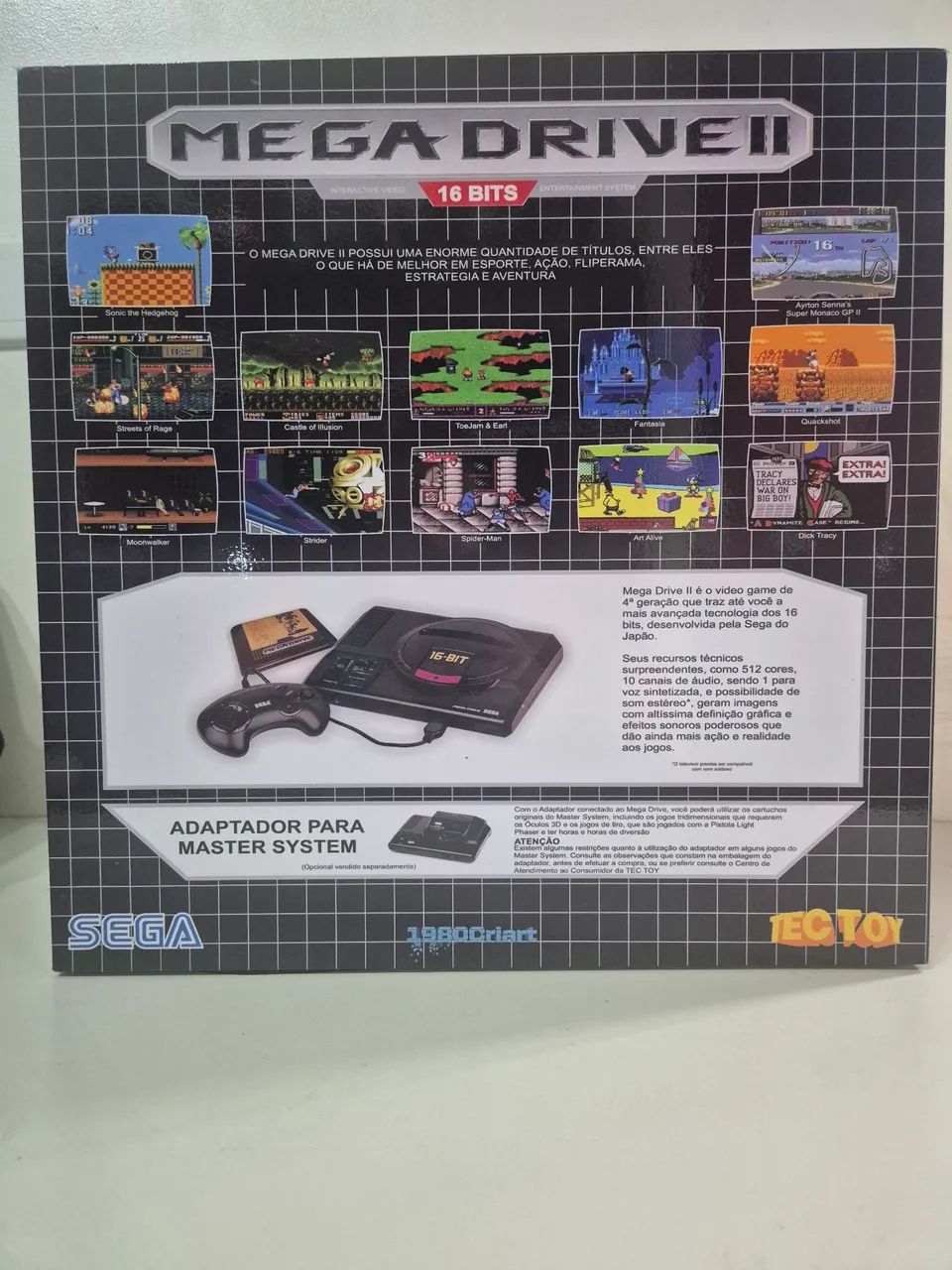 Caixa de Mdf Mega Drive com divisórias - Foto 2
