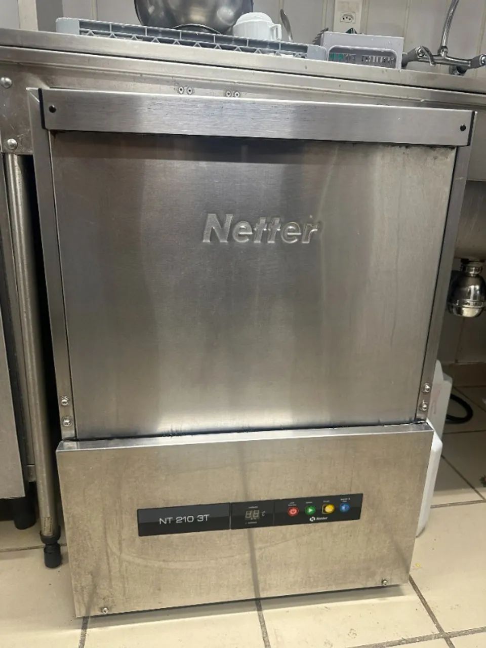 lava louça industrial netter nt 210 3t 