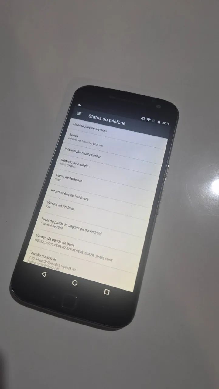 Moto G4 Plus 32 GB preto 2 GB RAM - Foto 4