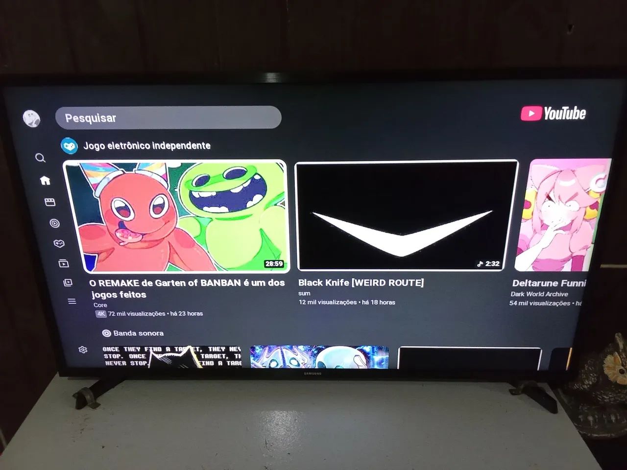Vende-se smart tv Samsung 43 polegadas  - Foto 3