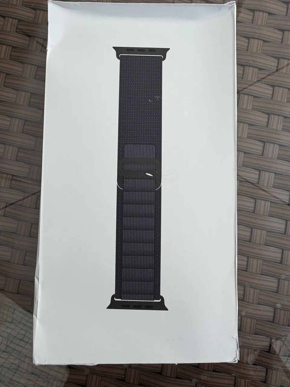 Pulseira Apple Loop Alpina Preta Lançamento 