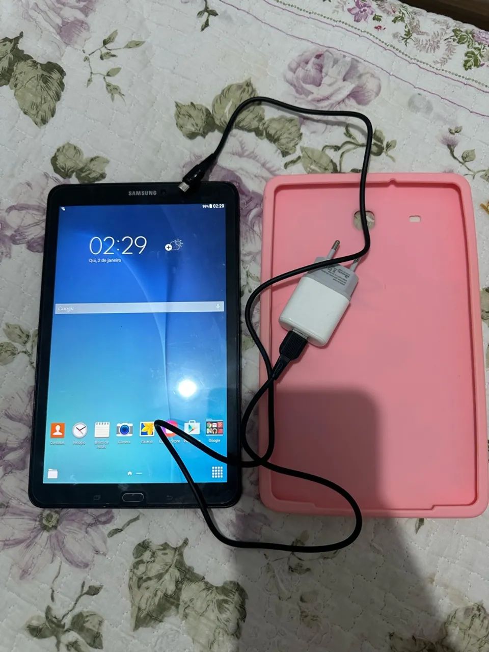 Samsung Galaxy Tab E 9.6 R$200 - Foto 4