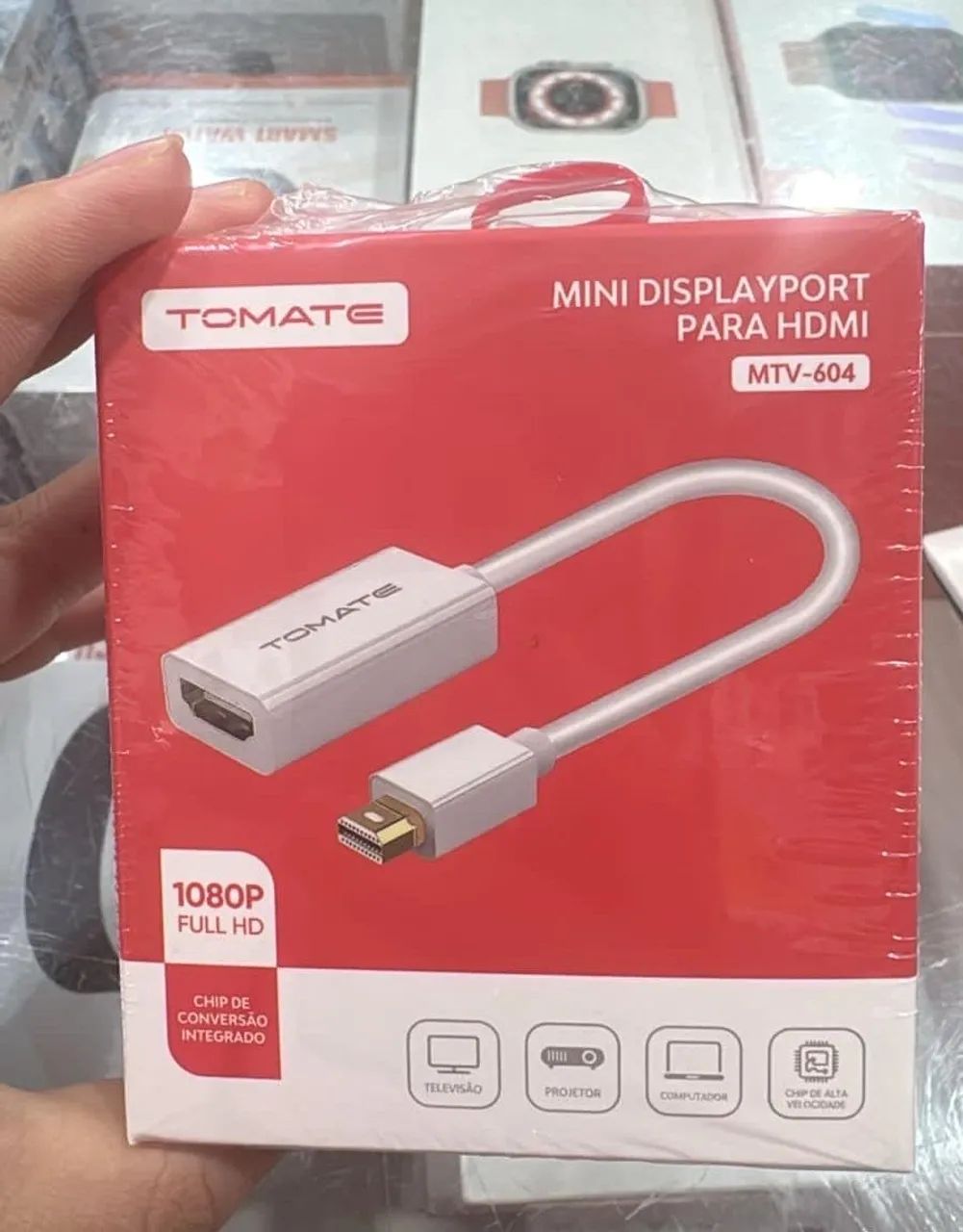 adaptador Tomate Mini DisplayPort para HDMI (MTV-604).   - Foto 4