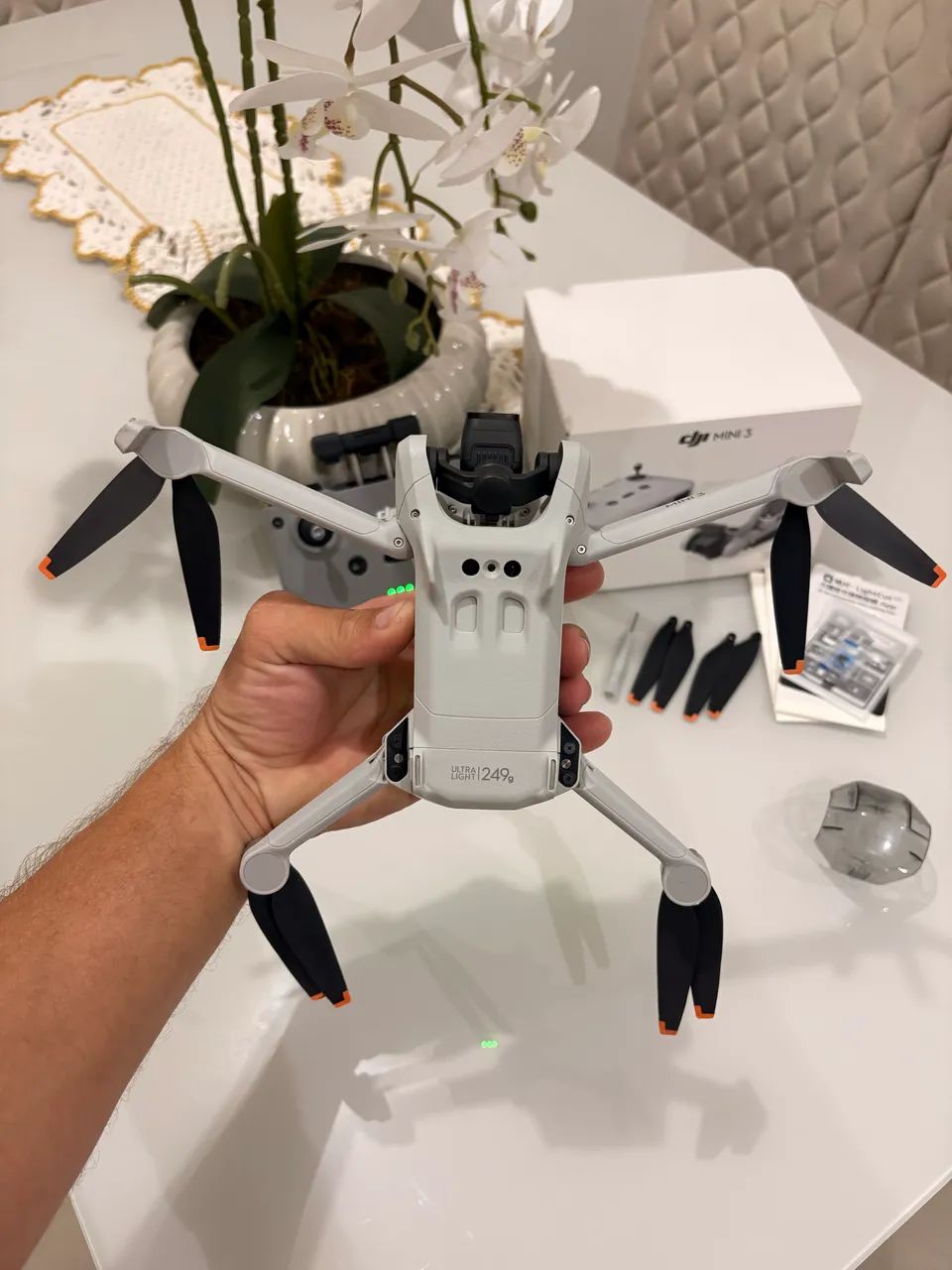 Drone dji mini 3 standard impecável 