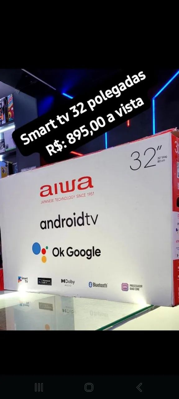 Smart tv 32 polegadas 