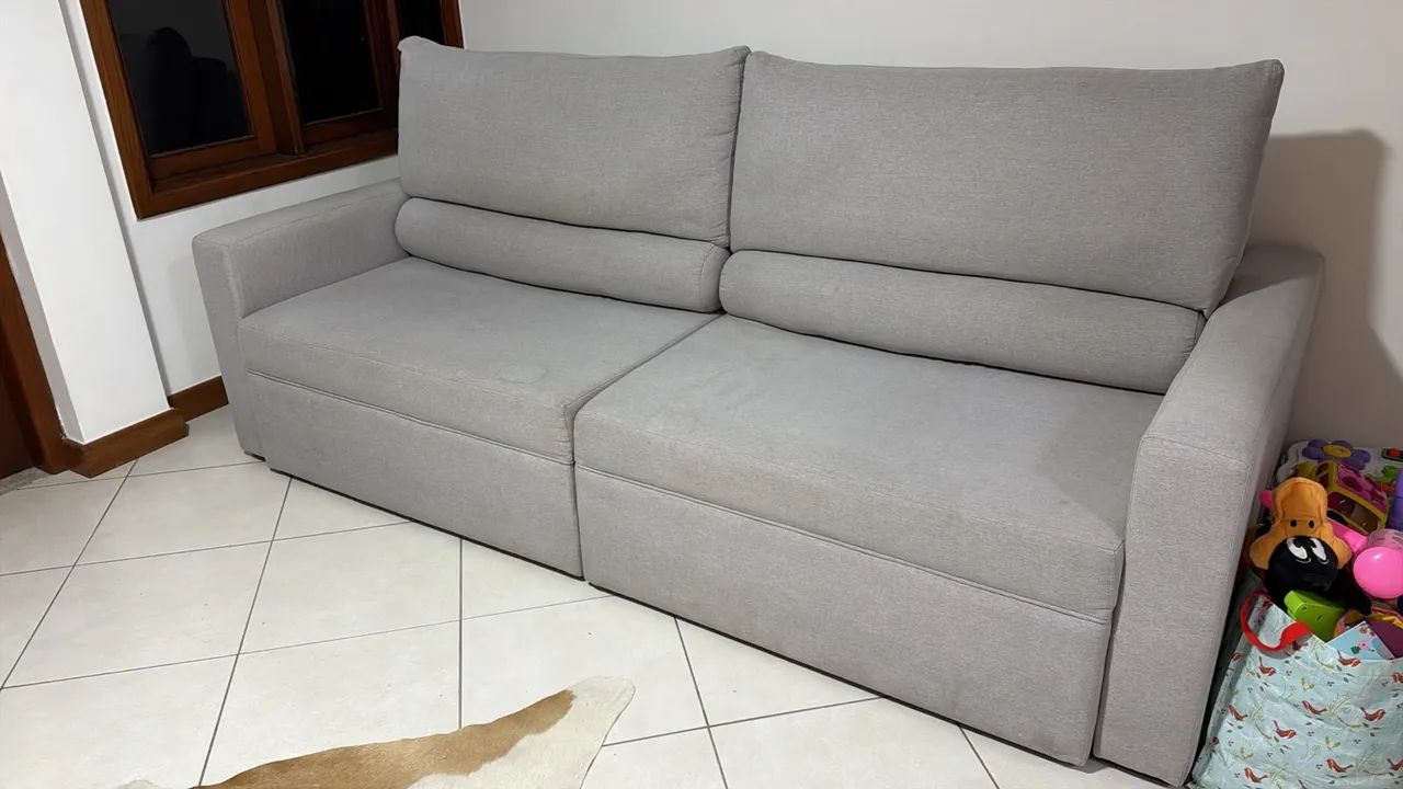 Sofá retrátil luxo  - Foto 2