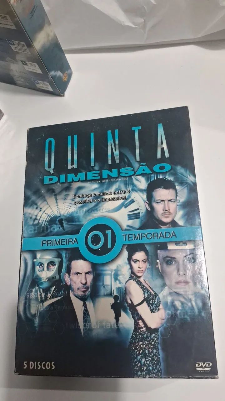 Quinta dimensão dvd box original primeira temporada - DVD, Blu-Ray