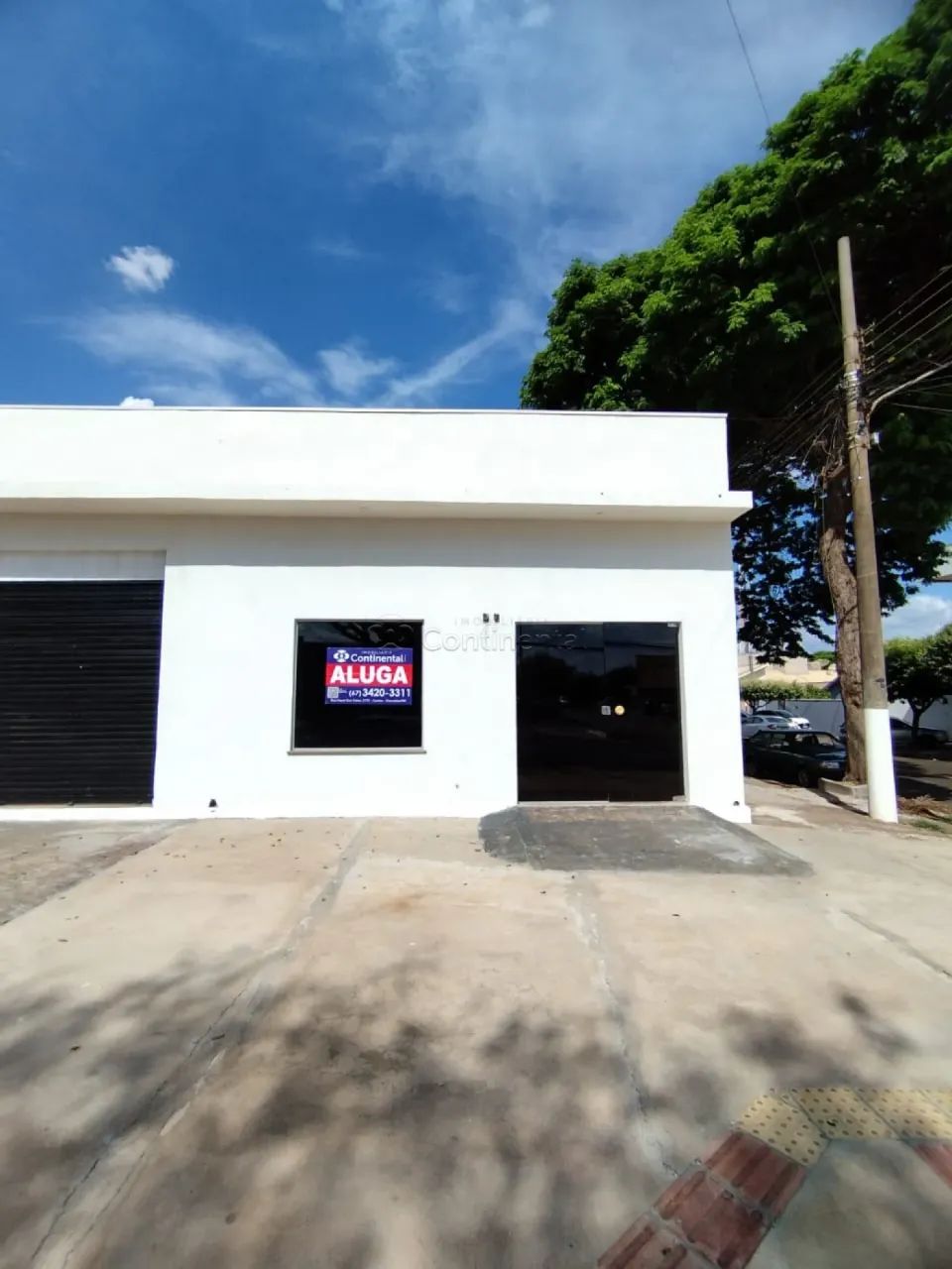 Salão Comercial para locação é na imobiliária Continental!