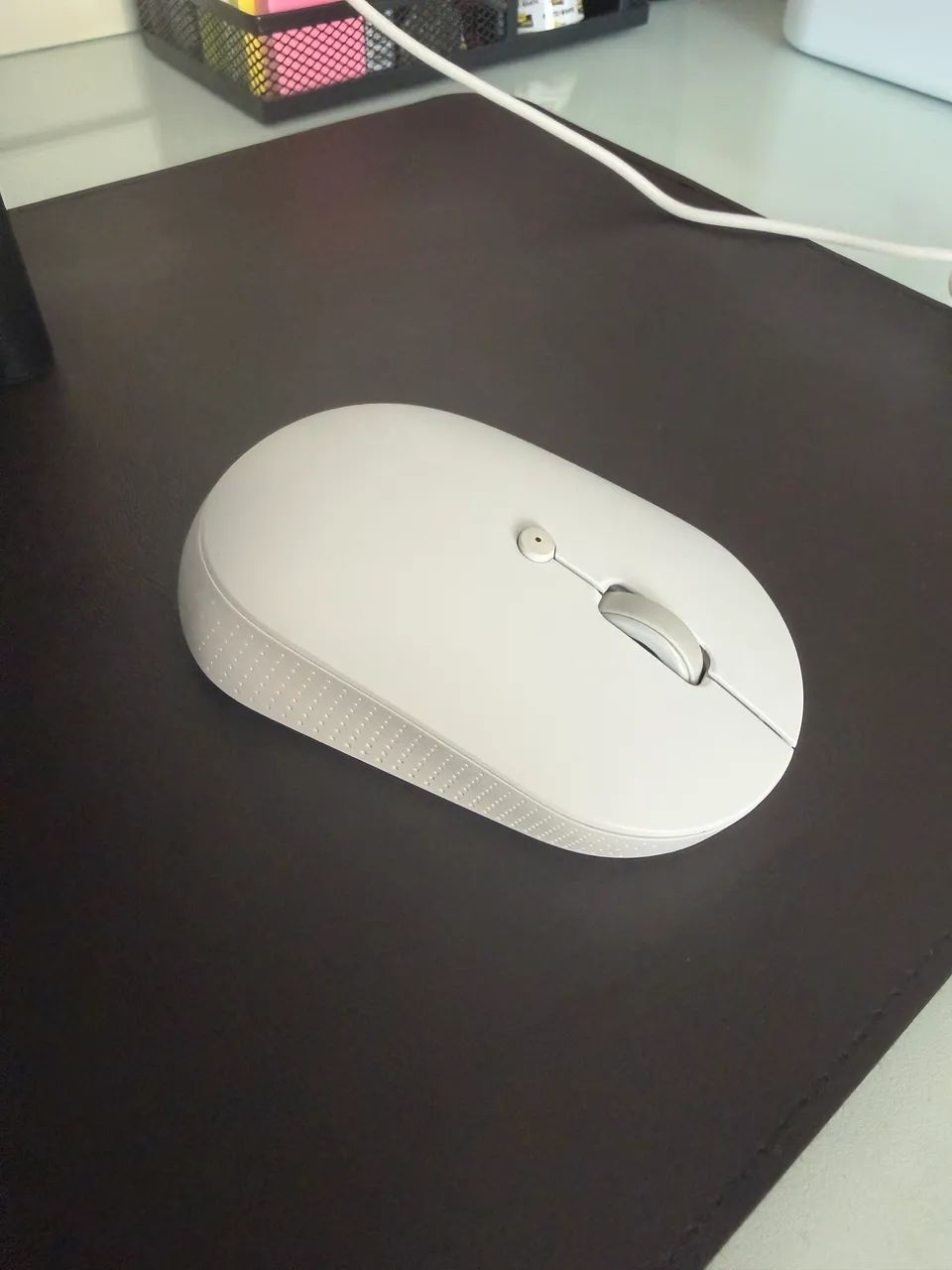 Mouse sem fio xiaomi branco  - Foto 2