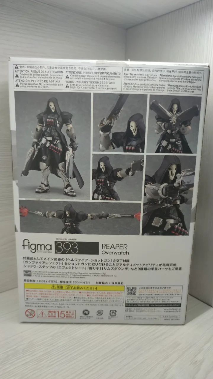 Figma Reaper Overwatch 393 - Good Smile Company - Hobbies e