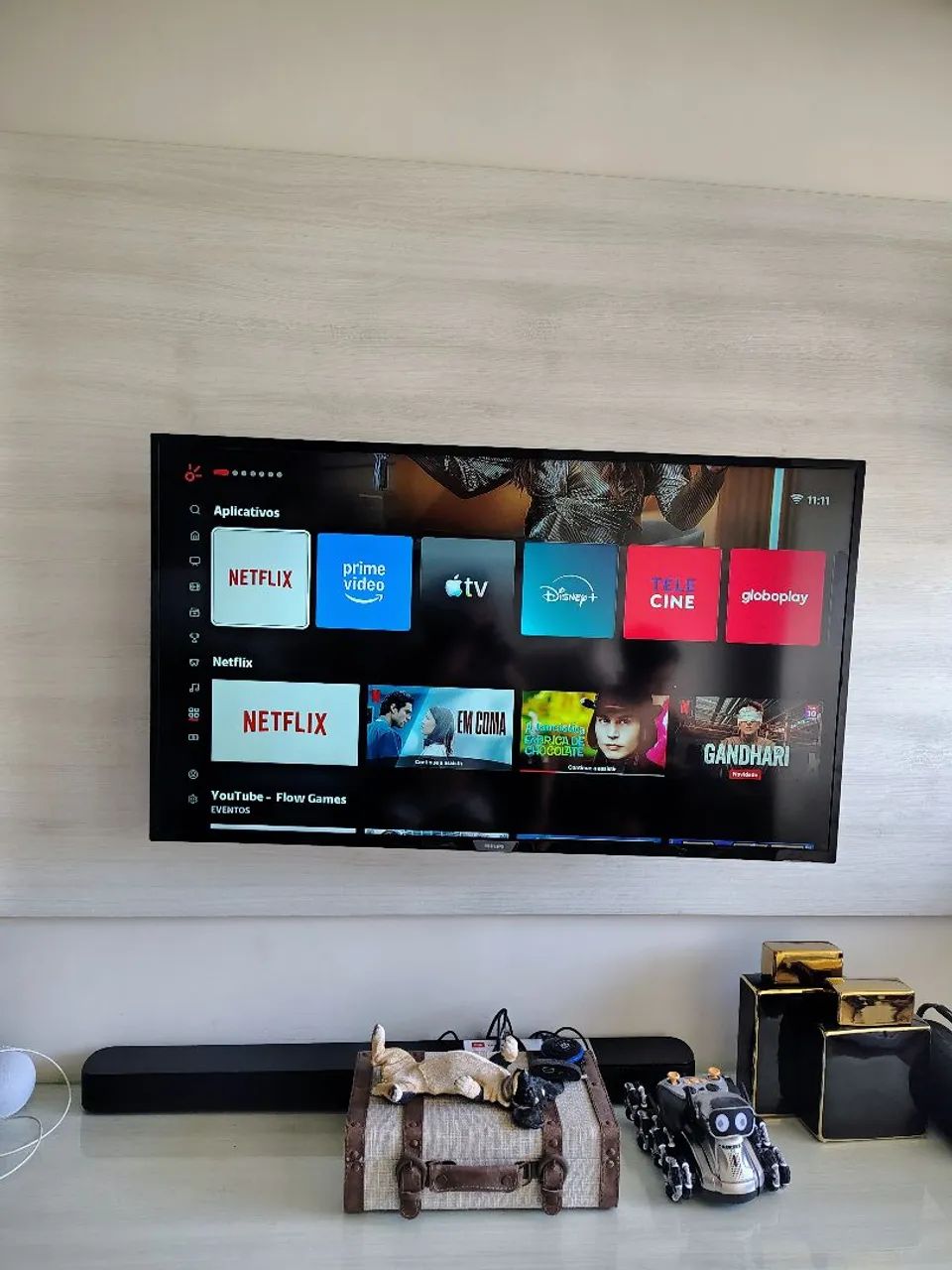 Televisão Philips 43 polegadas 