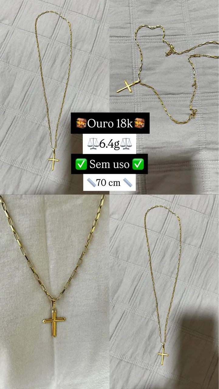 Corrente em ouro 18k