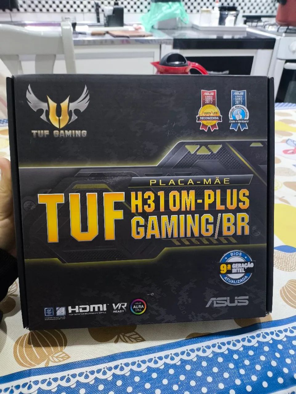 Kit placa mãe TUF gaming+processador core i5 9400F - Foto 4