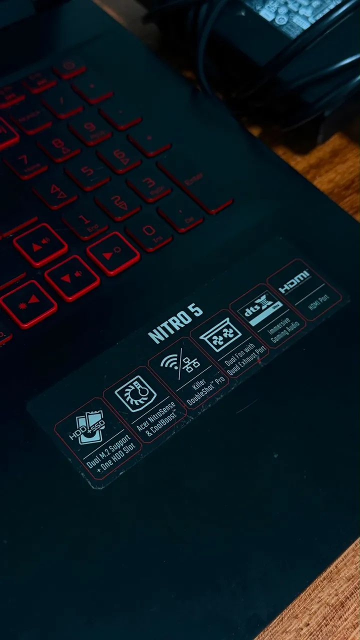 NOTEBOOK GAMER NITRO 5 - ACER - Foto 3