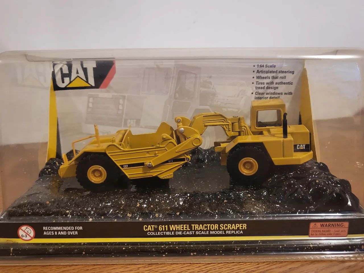Trator Scraper Cat 611- item de colecionadores  - Foto 4