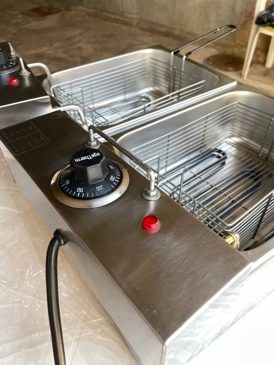 Fritadeira Elétrica Dupla 6 Litros - 220V