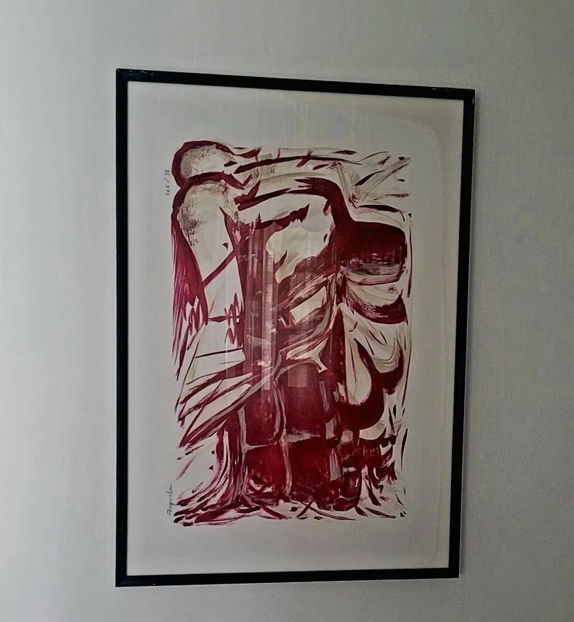 Quadro  pintado e  assinado por Munhoz 103x73 - Foto 4