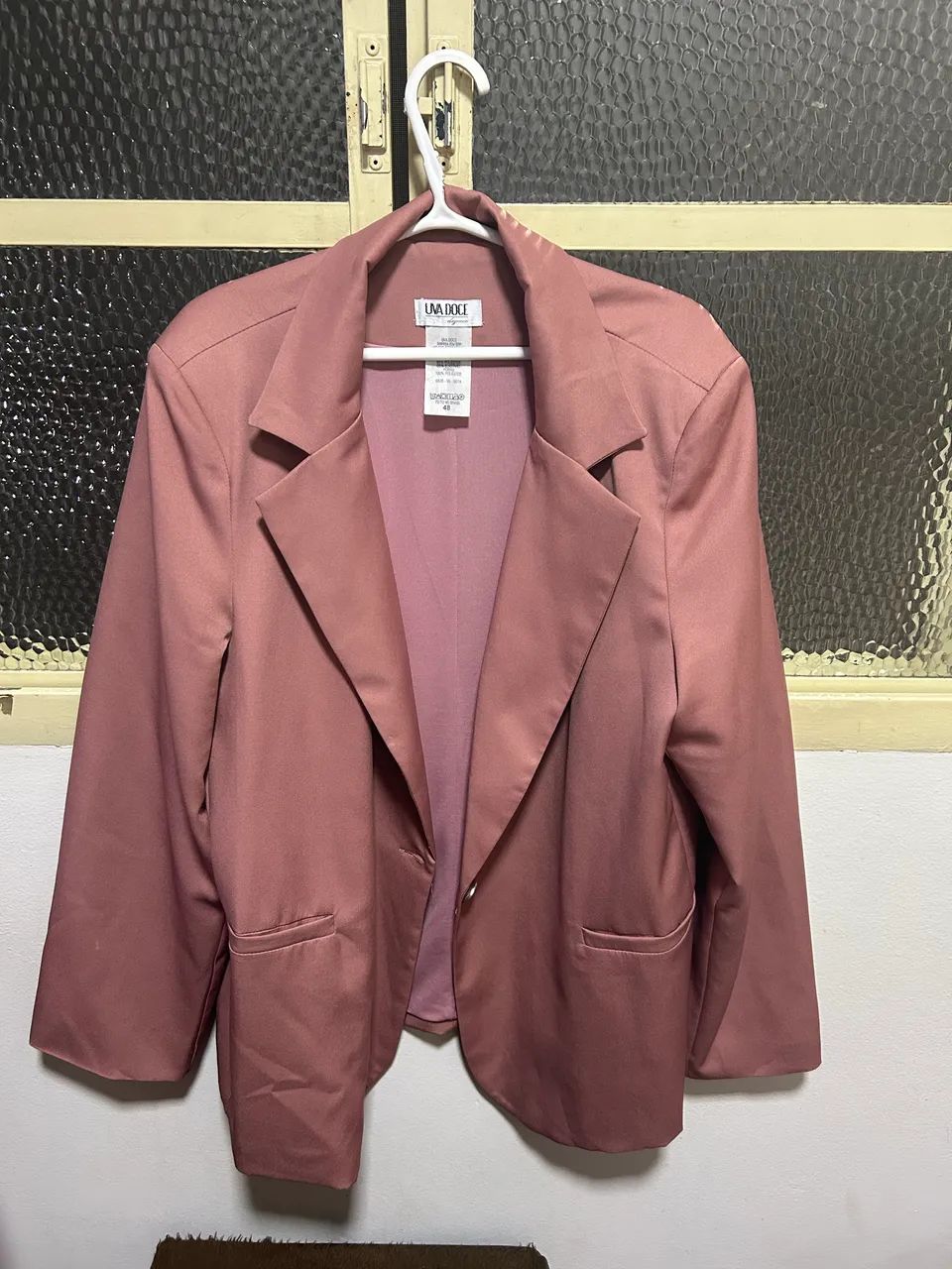 Blazer rose - uva doce 48