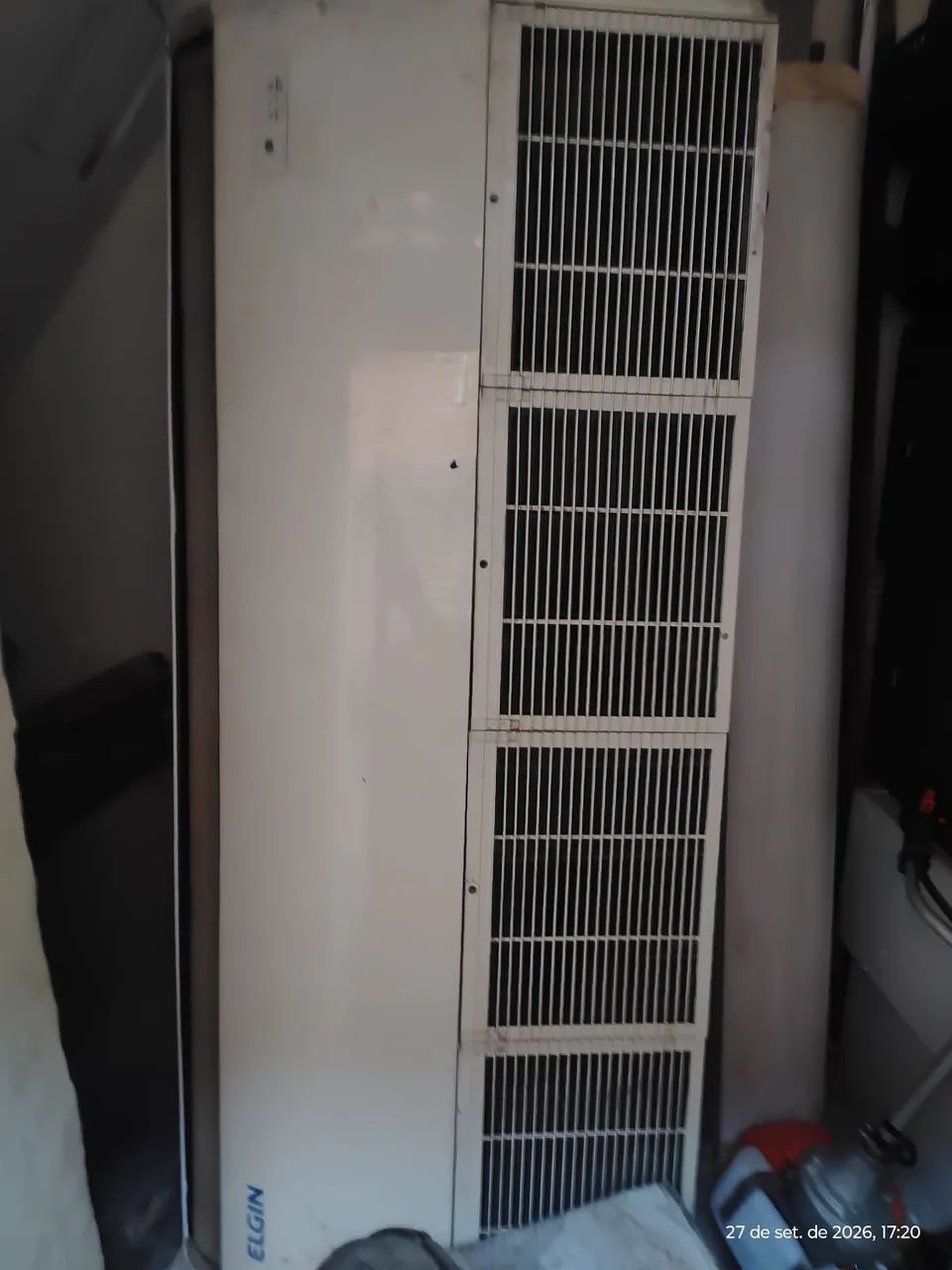 Evaporadora Piso Teto Elgin 60 mil. Funcionando  - Foto 2