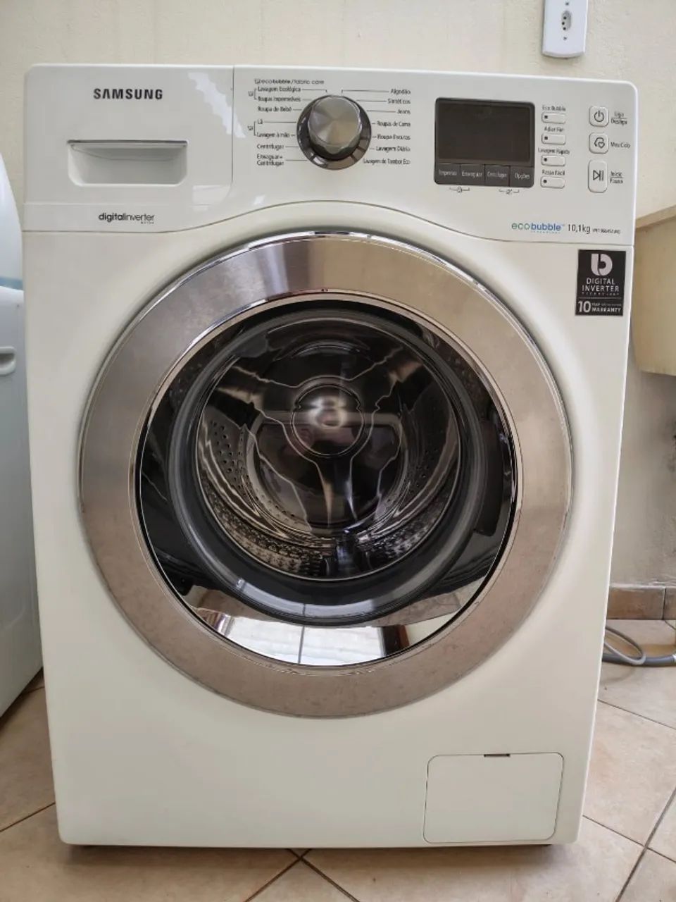 Lavadora Samsung WF106U4SAWQ 10,1kg Front Load - Vendo para Peças - R$ 250