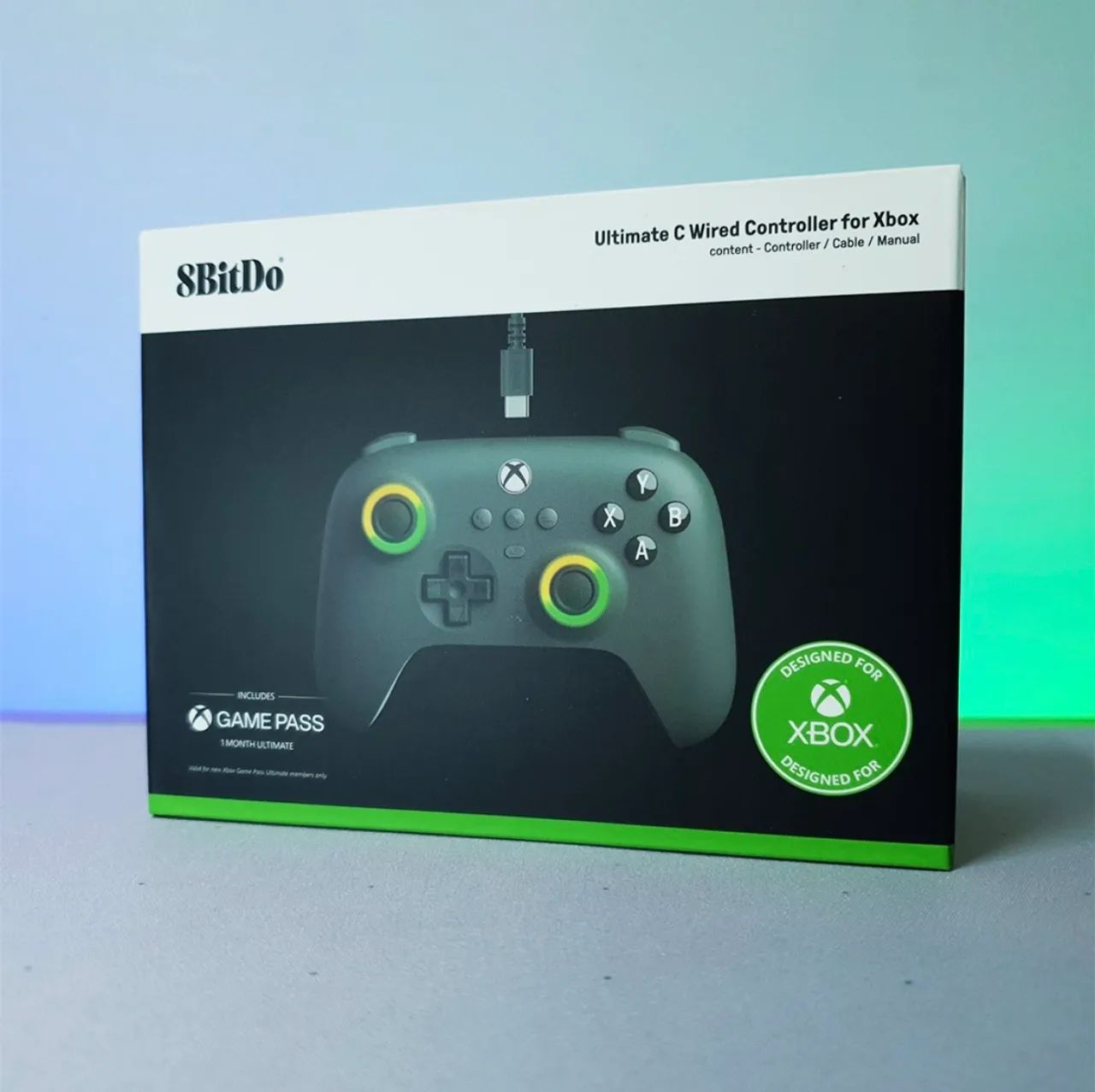 CONTROLE XBOX + 1 MÊS GRÁTIS DE GAME PASS ULTIMATE | XBOX SERIES X|S, ONE E PC - Foto 3