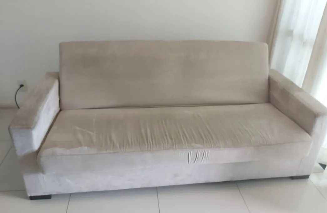 Sofá cama 4 lugares.( 2:10 X 1:38) - Foto 2