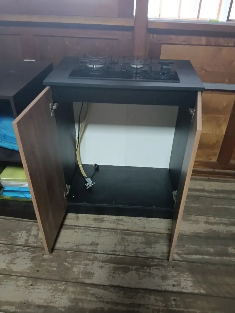 Cooktop 2 bocas elétrico com armário  - Foto 2