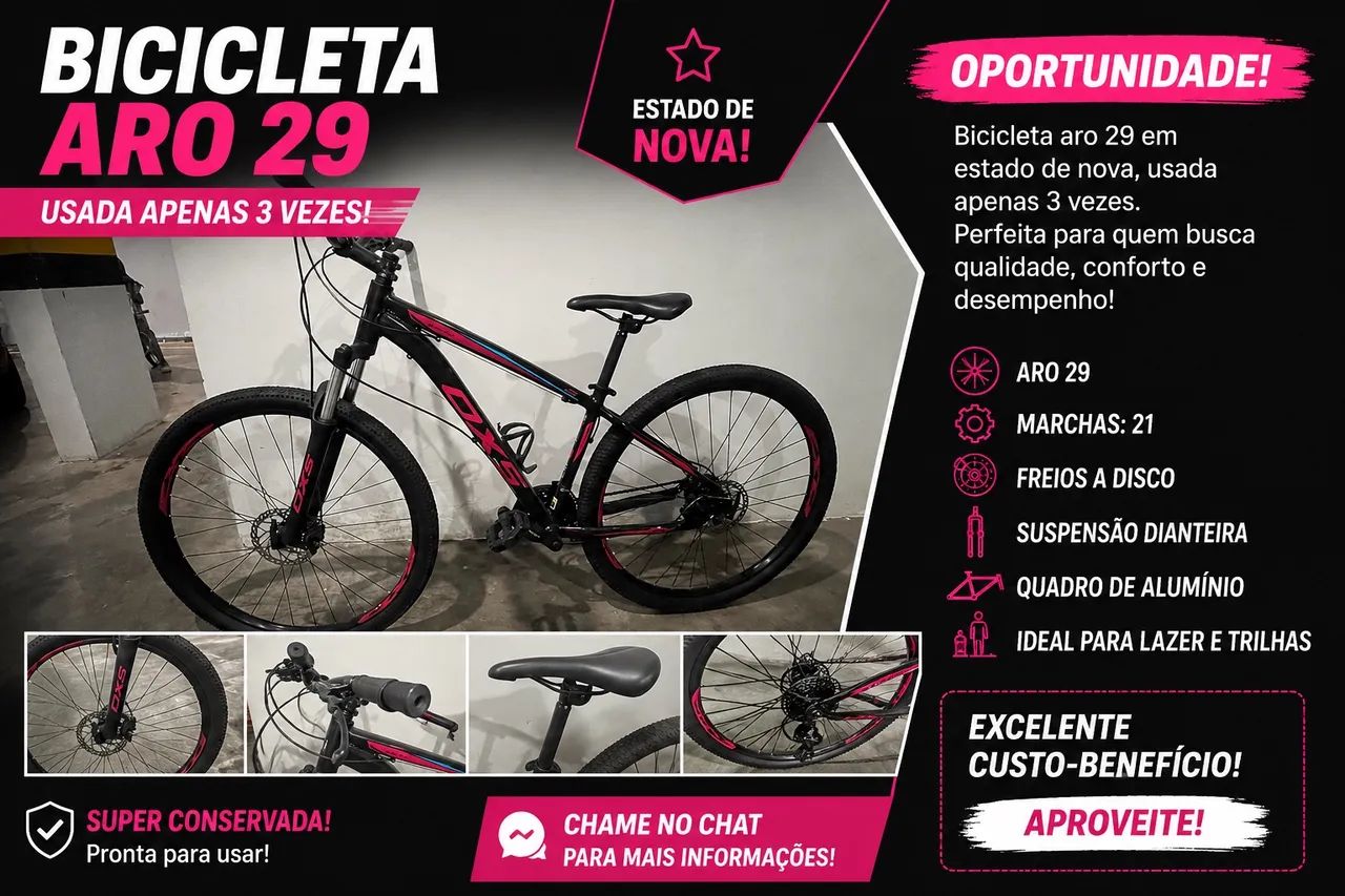 Bicicleta OX Aro 29 