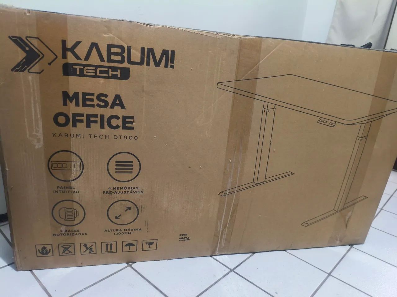 Mesa Office TECH DT900 LACRADA