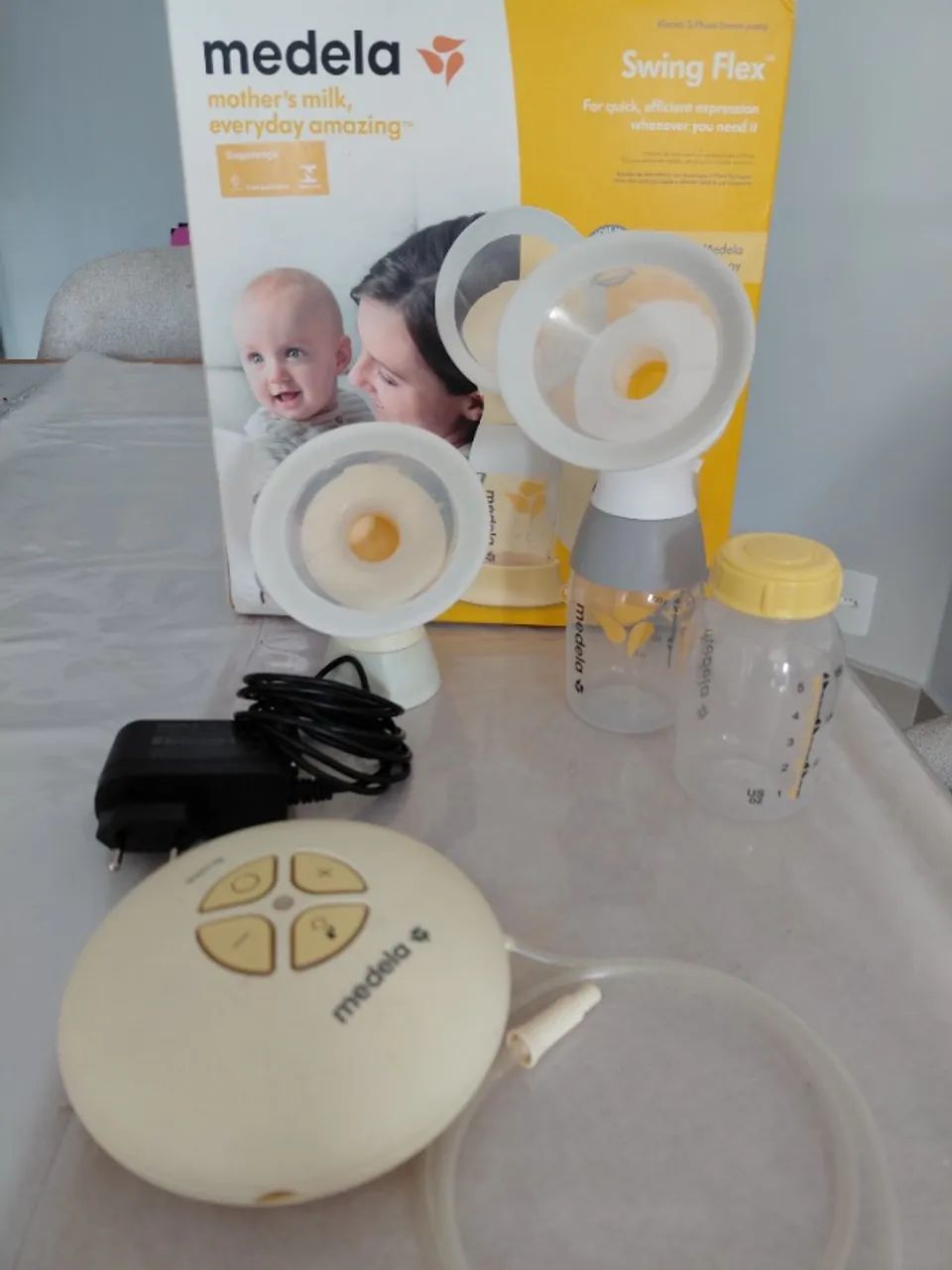 Extratora de leite Medela