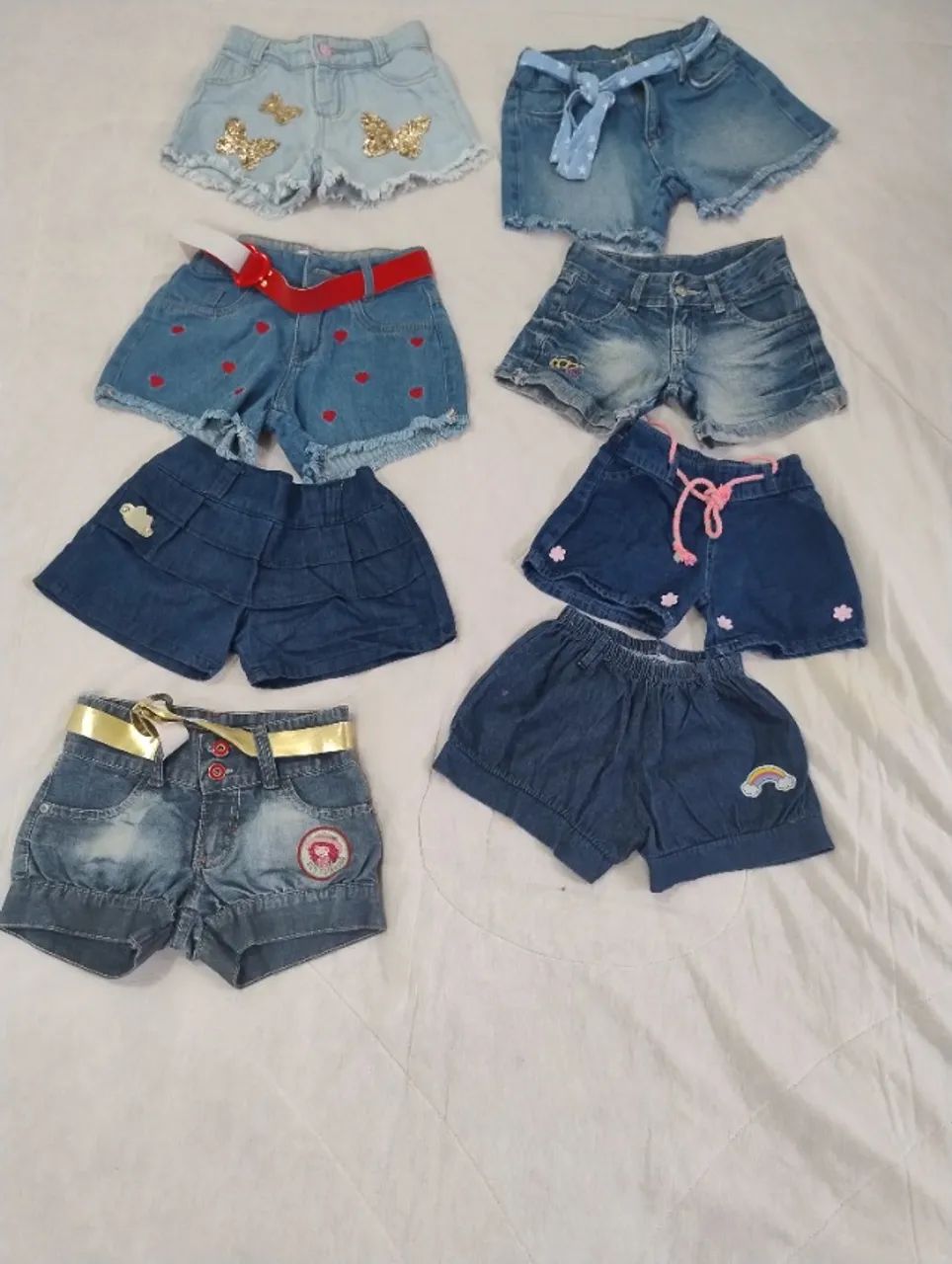 Kit Bermudas Jeans Infantil - Foto 2