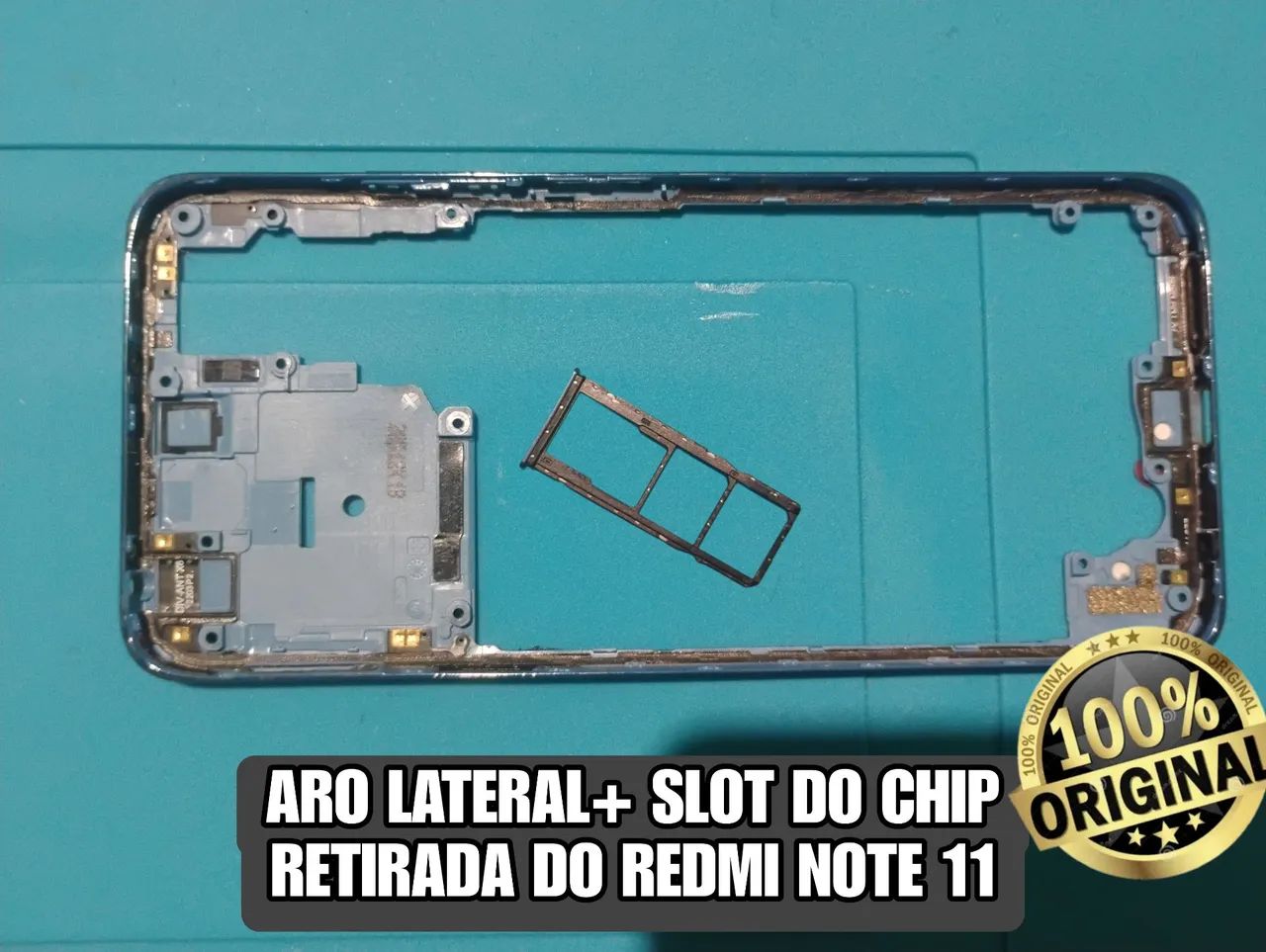LOTE SUCATA ORIGINAIS RETIRADA DO REDMI NOTE 11  - Foto 2
