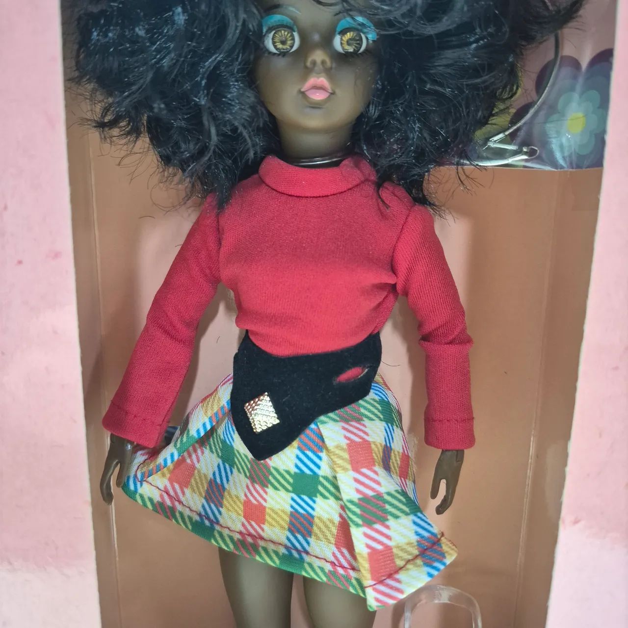 SUSI NEGRA NUNCA RETIRADA DA CAIXA BONECA ESTRELA - Foto 4