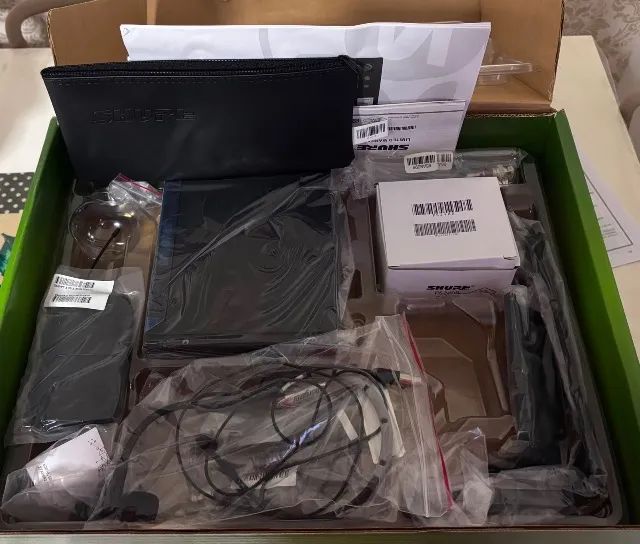 MICROFONE HEADSET SEM FIO SHURE BLX14R/SM35  - Foto 3
