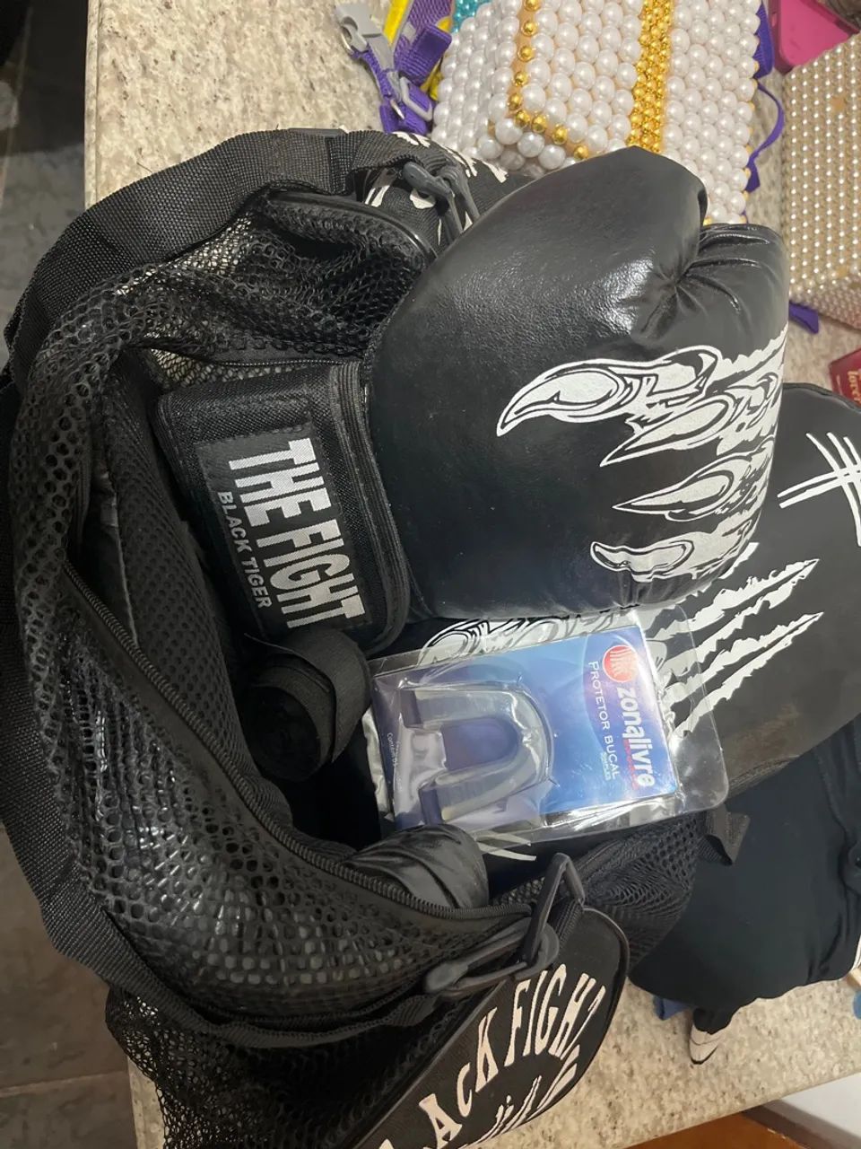 Luva de muay thai  