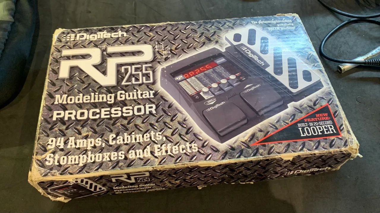 Pedaleira Digitech RP255 - Ótimas condições  - Foto 6