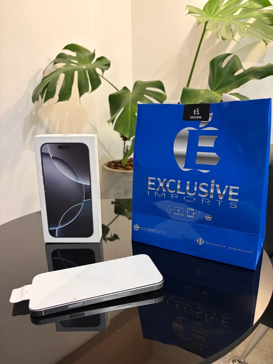 IPHONE 16 PRO MAX | BRANCO | PROMOÇÃO | 256g | BATERIA 93