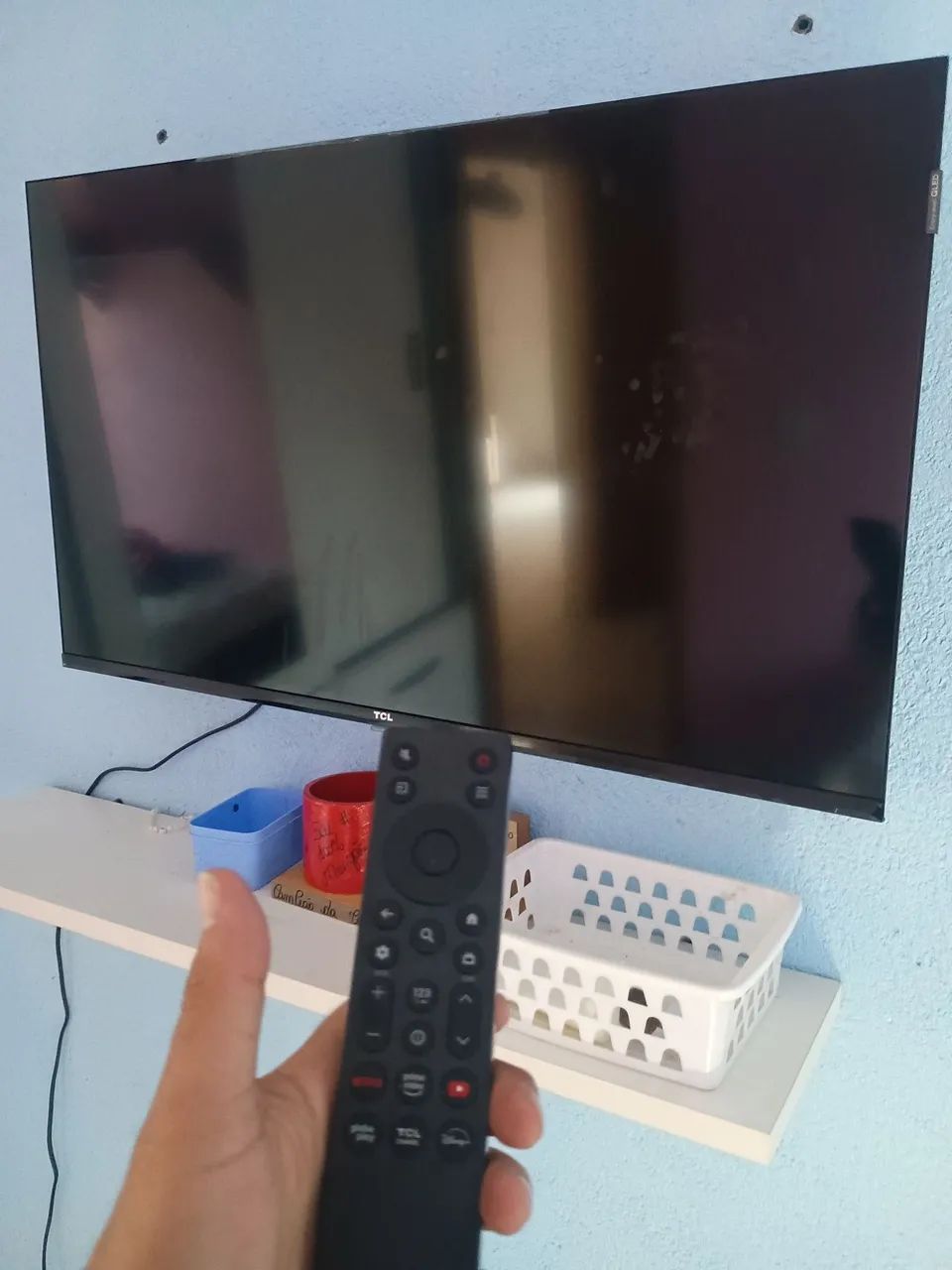 Tv guarda roupa de correr e central 