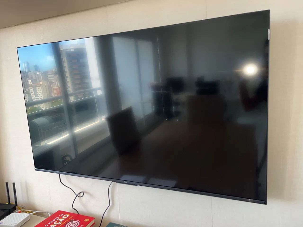 Smart TV TCL 50polegadas QLED 4K - Foto 2