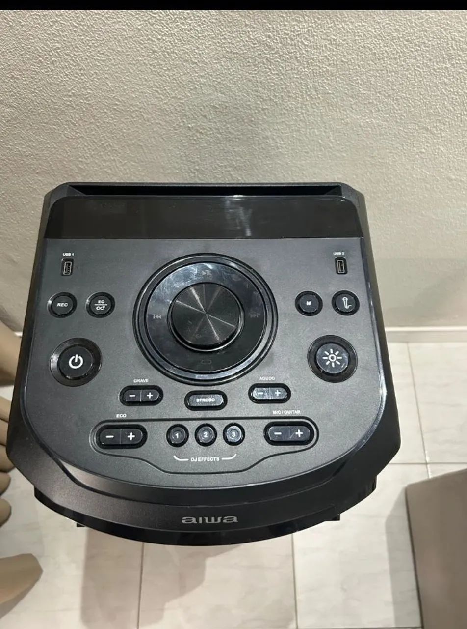 Caixa de som torre aiwa 2300W - Foto 2