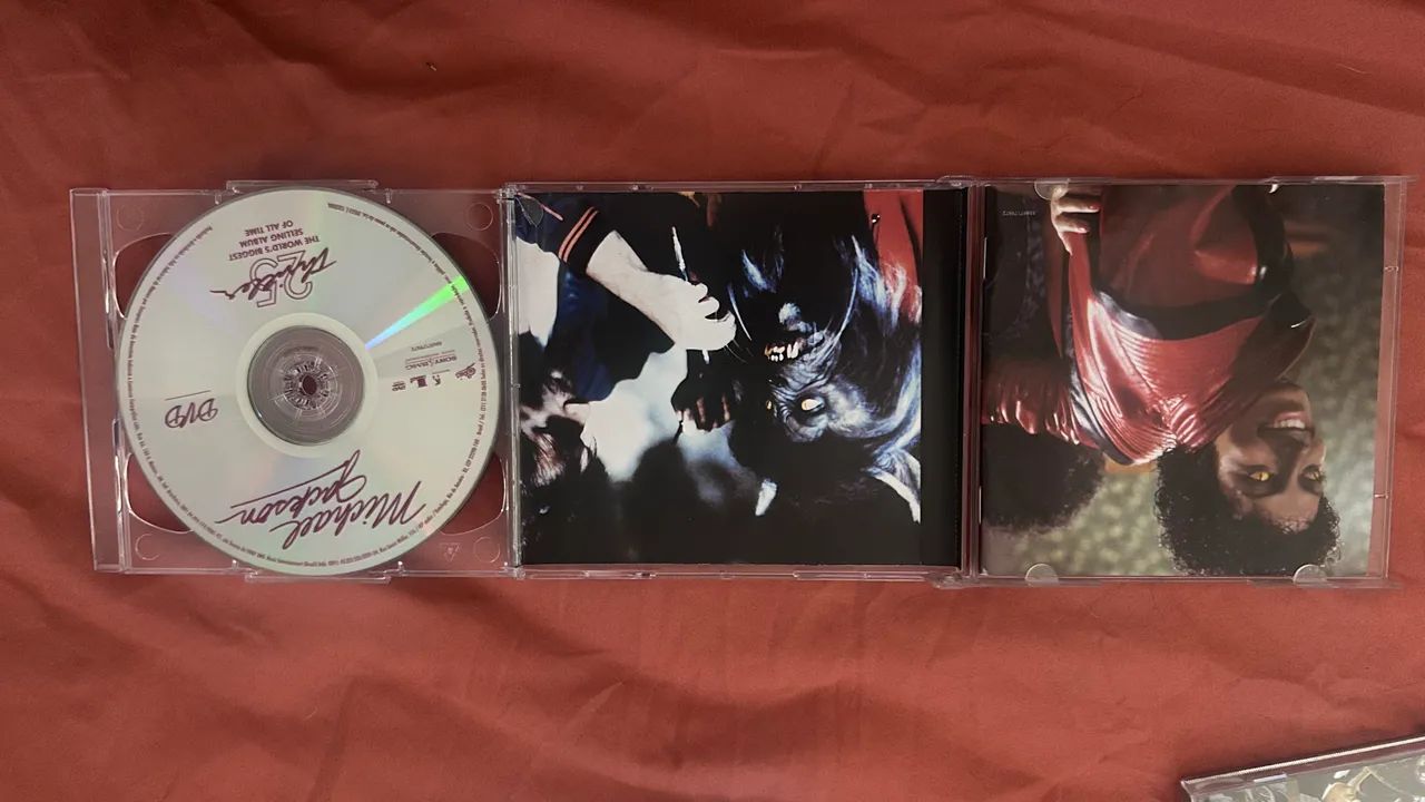 2 CDs Michael Jackson Thriller Colecionador + Edição Especial 25