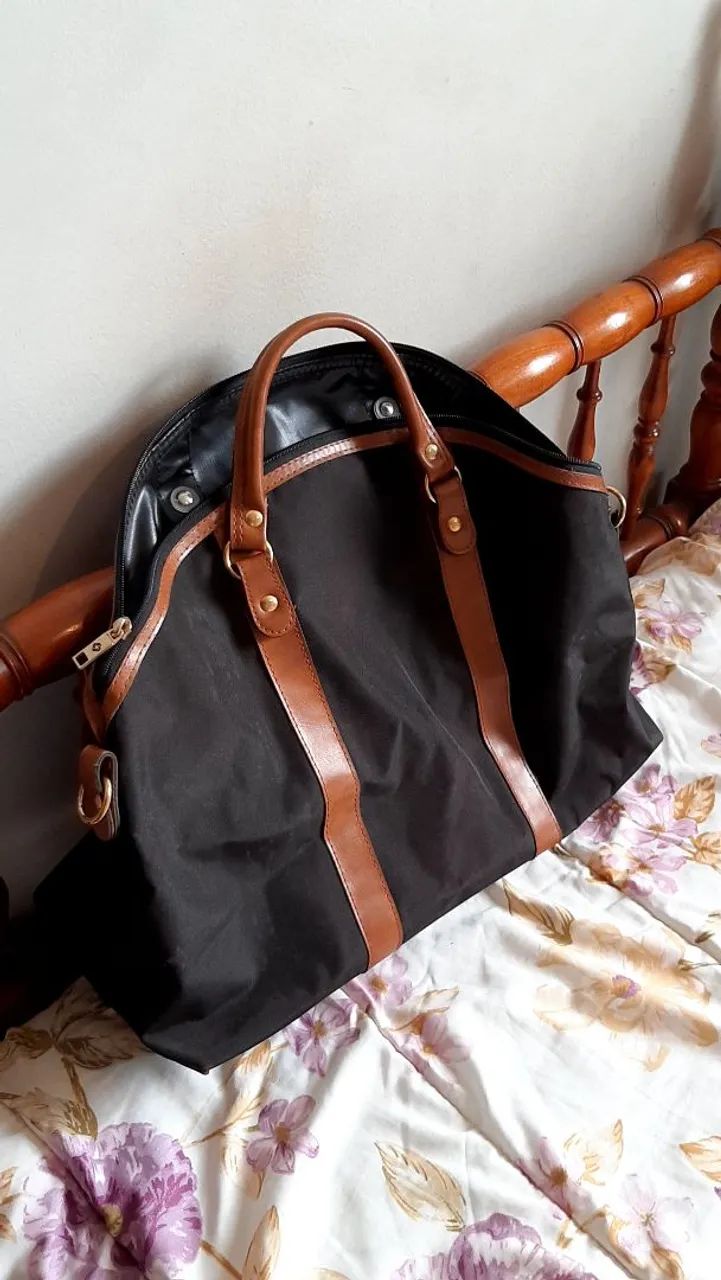 Bolsa de viagem vintage  - Foto 2