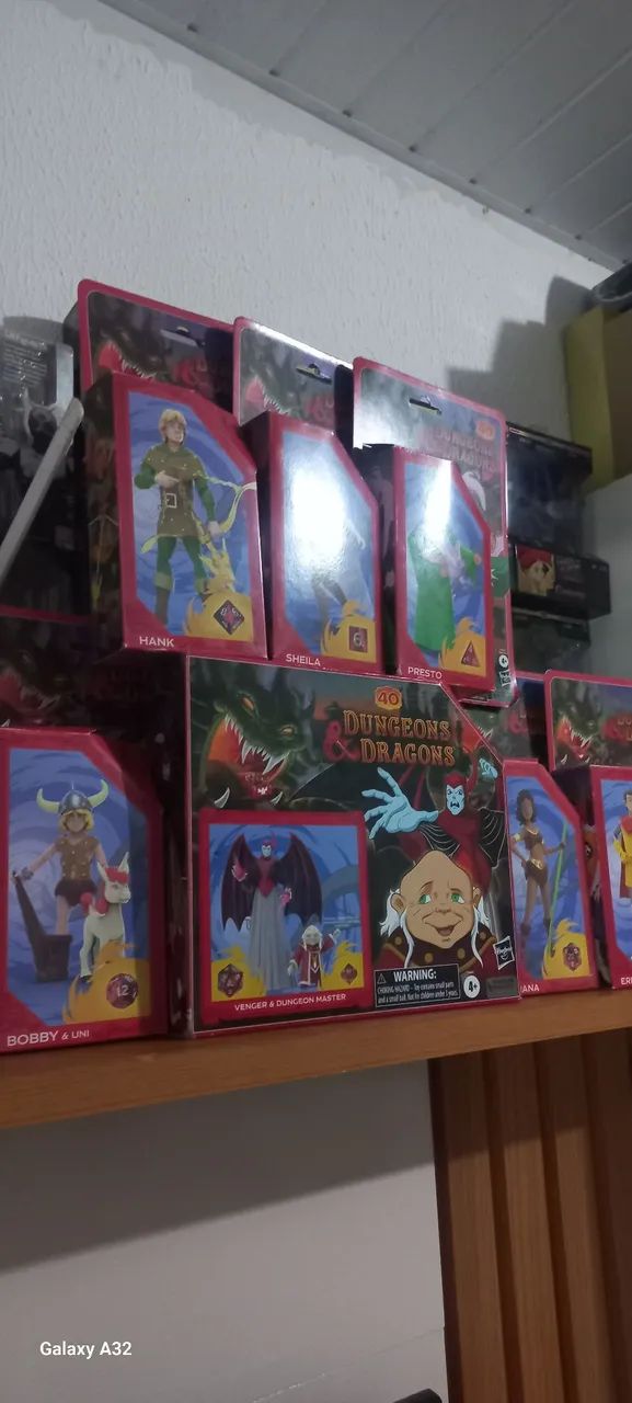 Coleção caverna do dragao hasbro