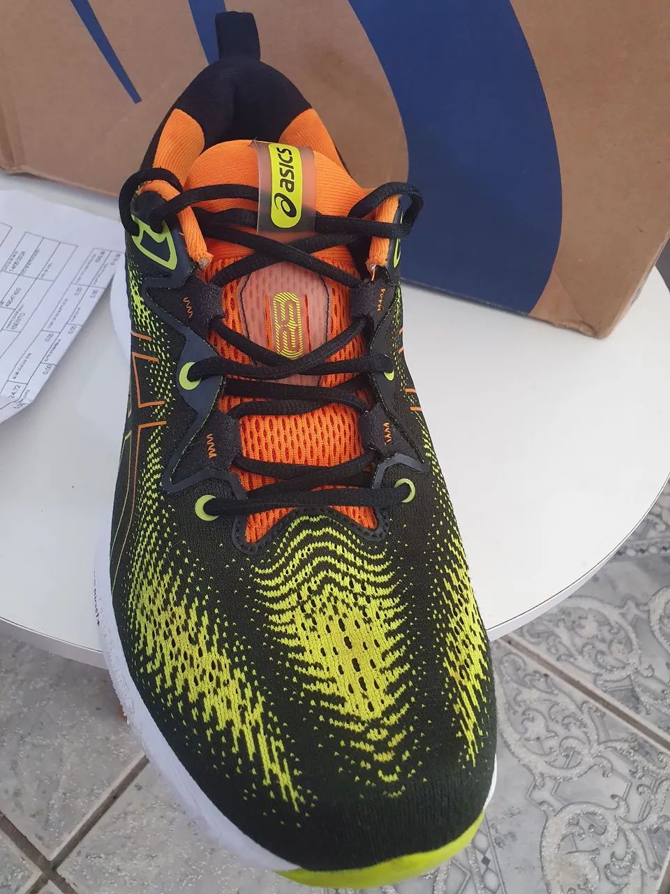 " ASICS GEL CUMULUS 25, IMPECÁVEL, O .MAIS CONSERVADO DA OLX,COM NOTA FISCAL!". - Foto 3