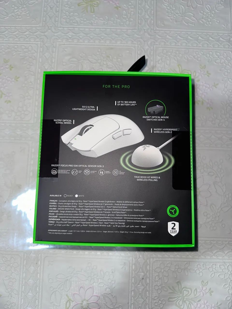 Mouse Razer Viper V4 PRO - Lacrado  - Foto 2