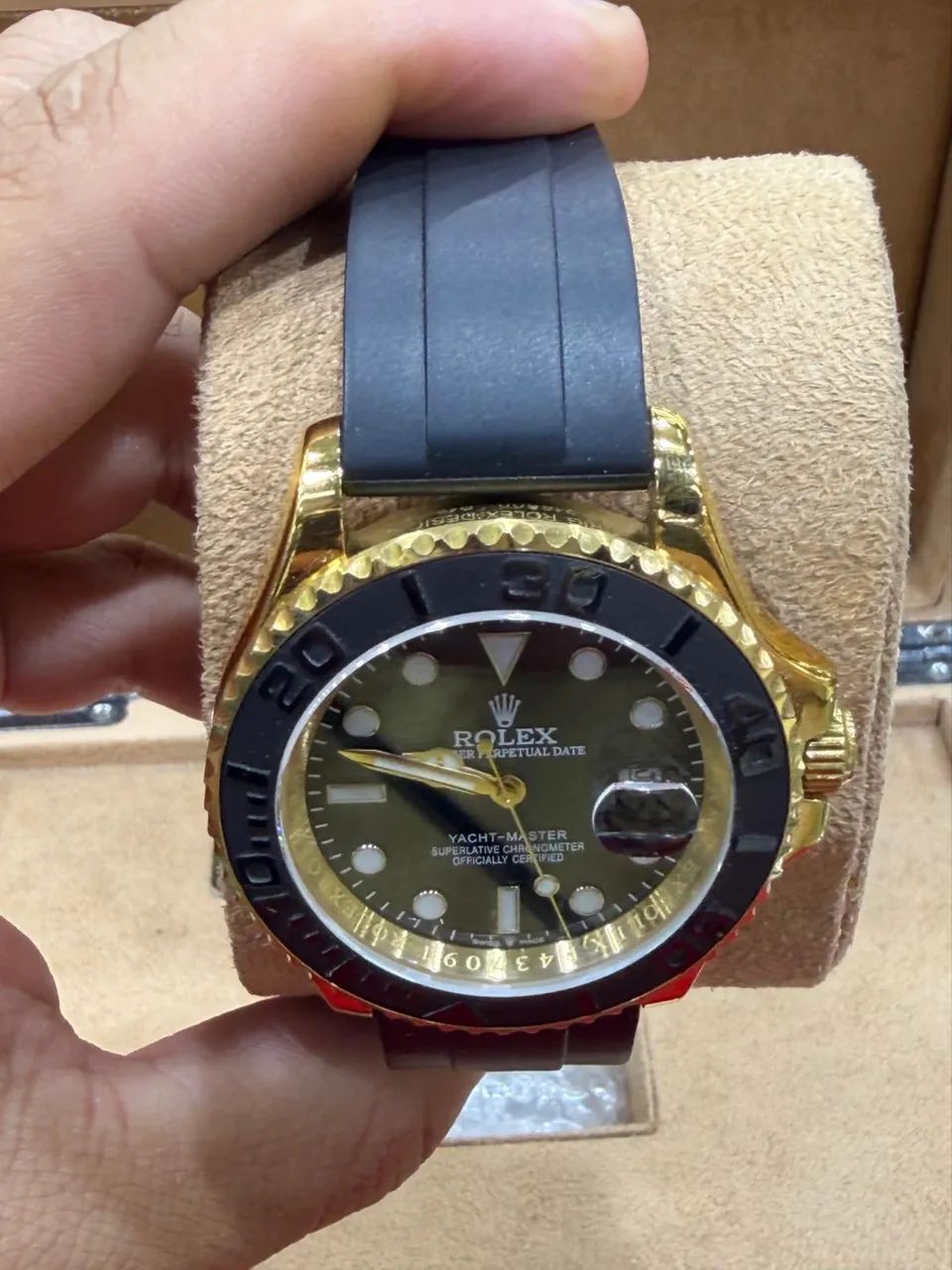Relógio rolex yatch master  - Foto 4