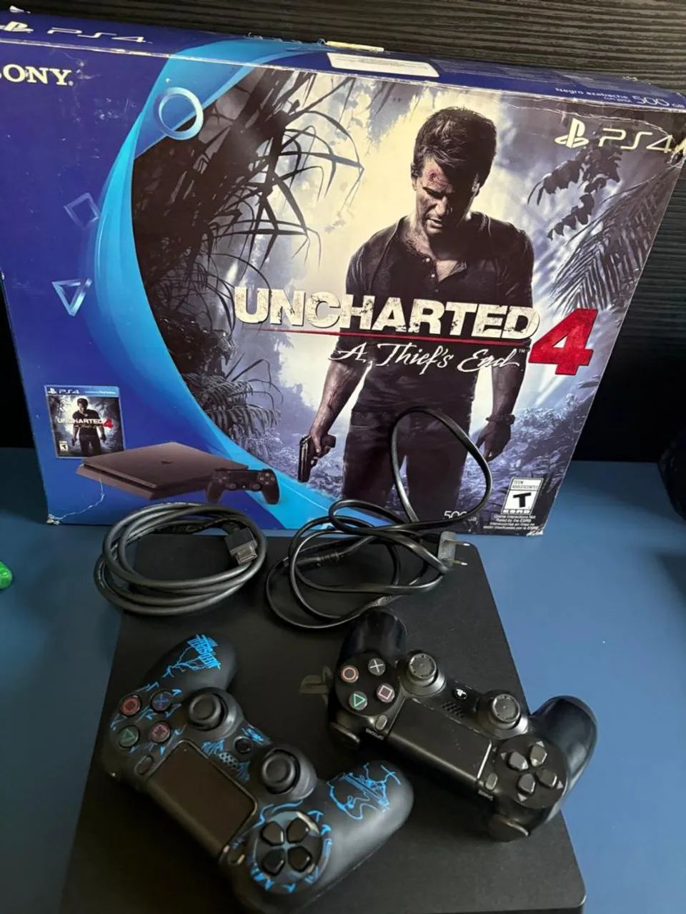 PlayStation 4 com dois consoles original  - Foto 2