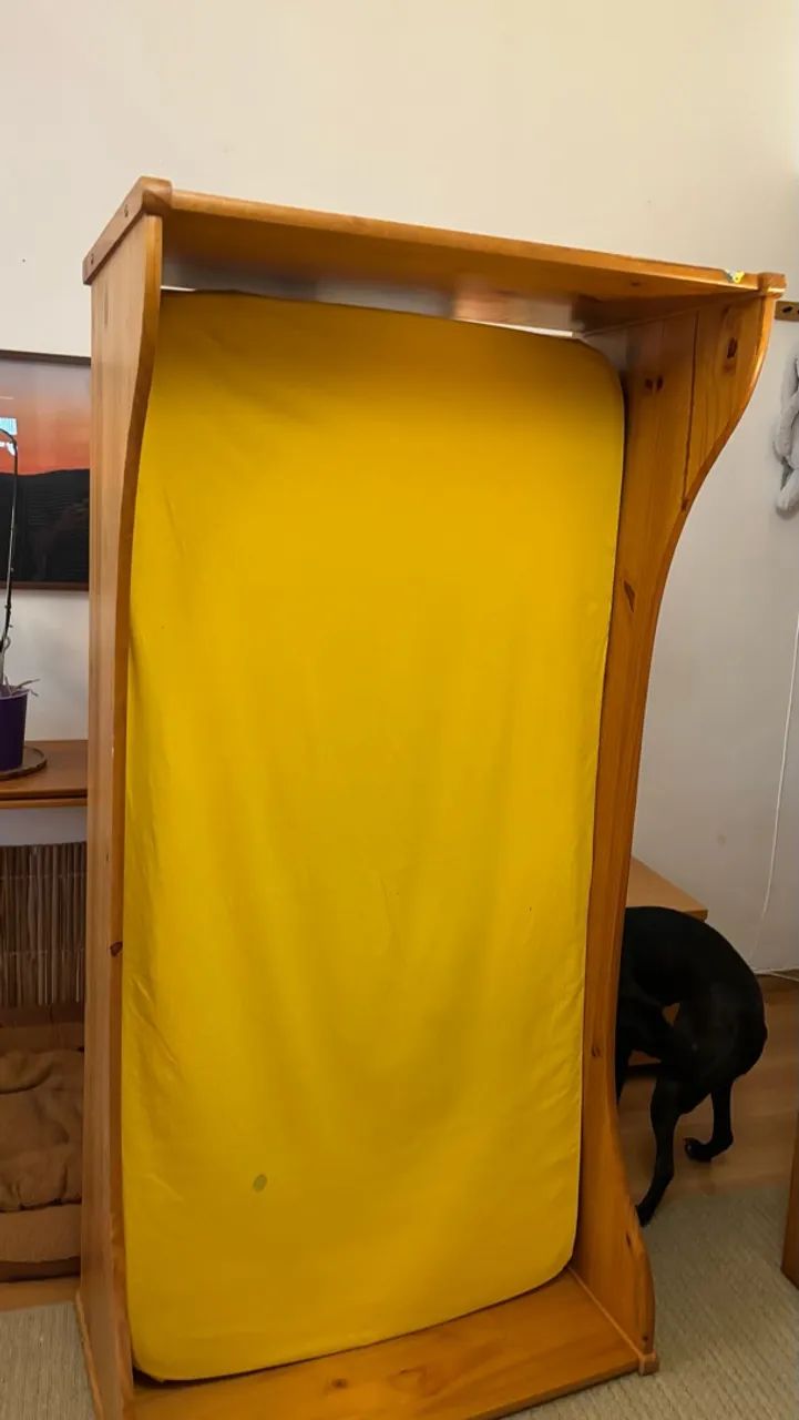 Cama montessoriana júnior tokstok criança com colchão - Foto 4