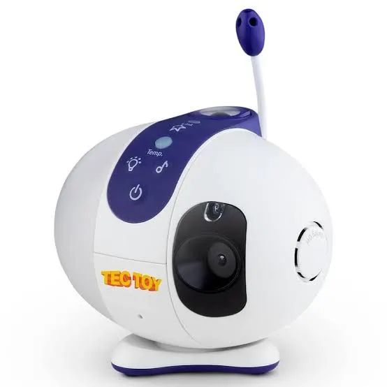 Câmera wi-fi babá eletrônica Tectoy, projetor de estrelas, canção de minar, abajur, tempo - Foto 5